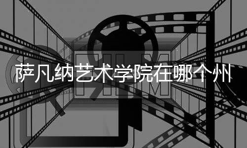 萨凡纳艺术学院在哪个州?