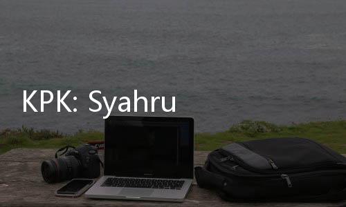 KPK: Syahrul Yasin Limpo Cs Nikmati Aliran Uang Rp 13.9 Miliar Hasil Setoran Pegawai di Kementan